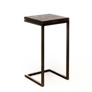 Подставка напольная Лофт металл и дерево высота 60см 66-216-TS - фото 55089