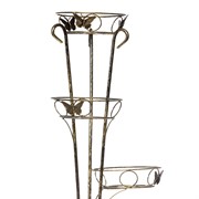 Подставка Лоза напольная стойка металл на 5 цветов чёрная 14-105-B - фото 55136