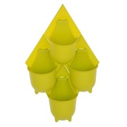 Комплект Альфа ромб+горшок фисташковый - фото 55215