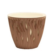 Кашпо Вдохновение 3л мокко - фото 55262