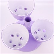 Каскад Пирамида из 3-х лавандовый - фото 55269