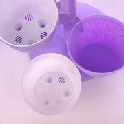 Каскад Пирамида из 3-х лавандовый - фото 55270