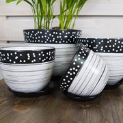 Набор горшков МИЛАН диор 4шт - фото 55384