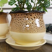 Кашпо Тюльпан №5 0,3л с подставкой - фото 55444