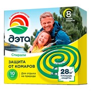 ДЭТА Спираль от комаров 10шт (2 подставки) - фото 55467