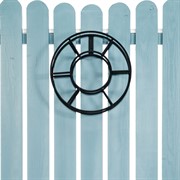 Катушка для садового шланга чёрная настенная металл 54-627B - фото 55551 Катушка для садового шланга чёрная настенная металл 54-627B - фото 55551