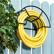 Кронштейн для садового шланга черный 54-628B - фото 55553