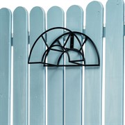 Кронштейн для садового шланга черный 54-628B - фото 55555