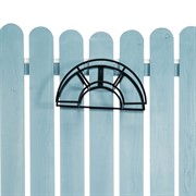 Кронштейн для садового шланга черный 54-628B - фото 55556