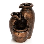 Фонтан настольный декоративный Настроение полистоун высота 22см F08512 - фото 55890