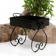 Мангал кованый на ножках разборный 861-46R - фото 55933