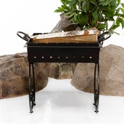 Мангал кованый на ножках разборный 861-46R - фото 55934