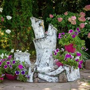 Умывальник-фонтан для сада Берёзка U08405 - фото 55949