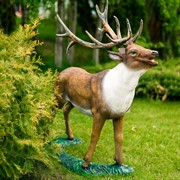 Фигура Олень стоит большой U09014 - фото 55989