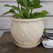 Кашпо Роза №3 с подставкой - фото 56033