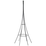 Опора для растений кованая высокая чёрная 58-900 - фото 56040