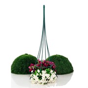 Опора для вьющихся кованая зелёная 58-901 - фото 56042