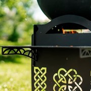 Гриль угольный мангал барбекю разборный кованый 102-010 - фото 56107