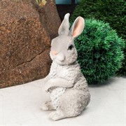 Фигура для сада и дачи Зайчонок серый U09088-Gray - фото 56162