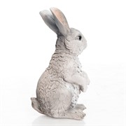 Фигура для сада и дачи Зайчонок серый U09088-Gray - фото 56164
