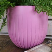 Горшок Альфа 6л вереск с вкладышем - фото 56243