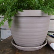 Горшок Толедо 7л фраппе - фото 56295