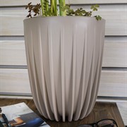 Горшок Сигма 10,2л фраппе с вкладкой - фото 56320