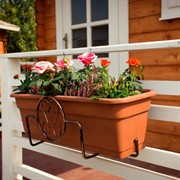 Подставка балконная кованая 51-026 - фото 56591