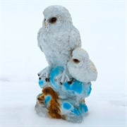 Фигура Сова с совенком декоративная 37 см F07097 - фото 56607