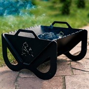 Мангал разборный кованый маленький 102-006 - фото 56630 Мангал разборный кованый маленький 102-006 - фото 56630