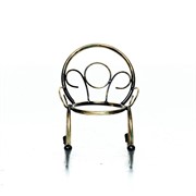 Подставка под один цветок Кресло-качалка, диаметр кольца 10 см 95-037 - фото 56645