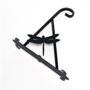 Кронштейн настенный для подвесного цветочного кашпо Стрекоза 201-034В - фото 56797