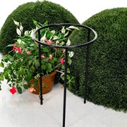 Опора металлическая для садовых растений Тренога чёрная 58-907В - фото 56801