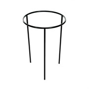 Опора металлическая для садовых растений Тренога чёрная 58-907В - фото 56802