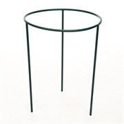 Опора металлическая для садовых растений Тренога зелёная 58-906Gr - фото 56899