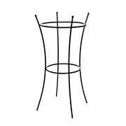 Опора металлическая для садовых растений чёрная 58-913В - фото 56934