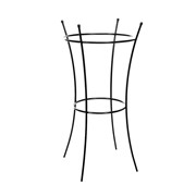 Опора металлическая для садовых растений чёрная 58-913В - фото 56935