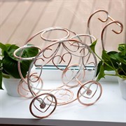 Подставка для цветов Карета на 4 цветка на подоконник 51-312 - фото 57006