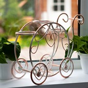 Подставка для цветов Карета на 4 цветка на подоконник 51-312 - фото 57007