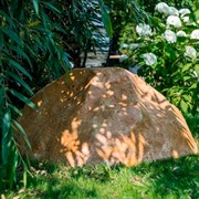 Крышка люка декоративная Песчанник диаметр 133см стеклопластик U07956 - фото 57018