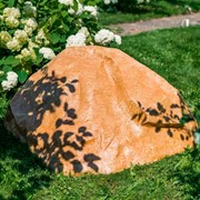 Крышка люка декоративная Песчанник диаметр 133см стеклопластик U07956 - фото 57021