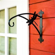 Кронштейн настенный для подвесного цветочного кашпо Стрекоза 201-033B - фото 57115