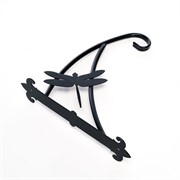 Кронштейн настенный для подвесного цветочного кашпо Стрекоза 201-033B - фото 57117