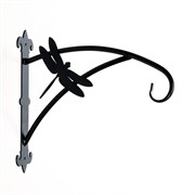 Кронштейн настенный для подвесного цветочного кашпо Стрекоза 201-033B - фото 57118