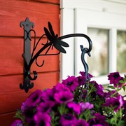 Кронштейн настенный для подвесного цветочного кашпо Стрекоза 201-030B - фото 57126