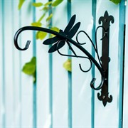 Кронштейн настенный для подвесного цветочного кашпо Стрекоза 201-030B - фото 57128