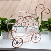 Подставка для цветов Карета на 4 цветка на подоконник 51-312 - фото 57142