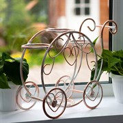 Подставка для цветов Карета на 4 цветка на подоконник 51-312 - фото 57143