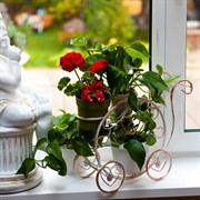 Подставка для цветов Карета на 4 цветка на подоконник 51-312 - фото 57147