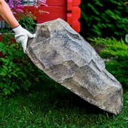 Крышка люка Камень-валун полистоун на люк 50см F03093 - фото 57202